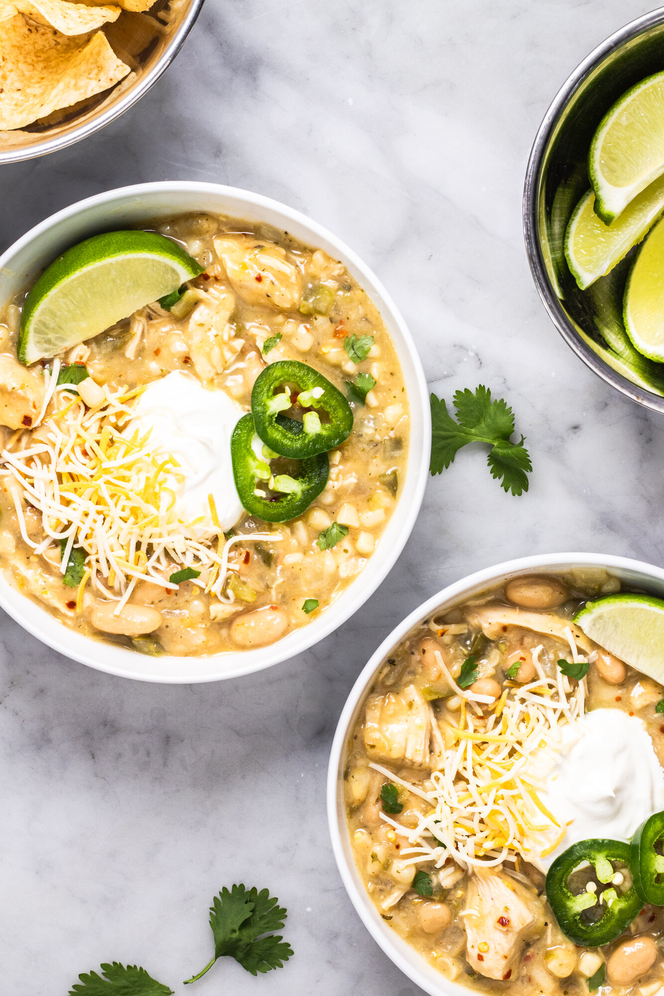 Award Winning White Bean Chicken Chili Stove Top And Slow Cooker Instructions Zestes Recipes