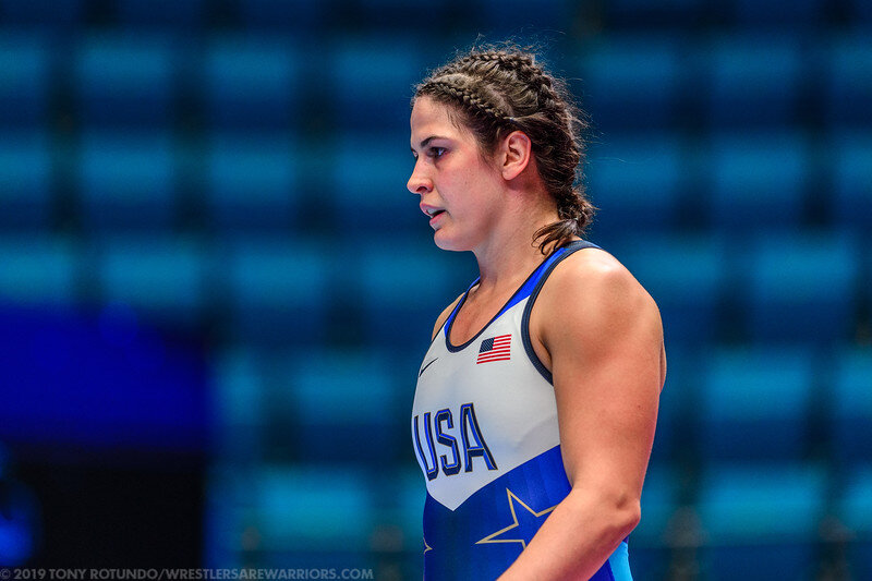 Adeline Gray Advances to Olympic Finals, Guarantees Medal — American ...