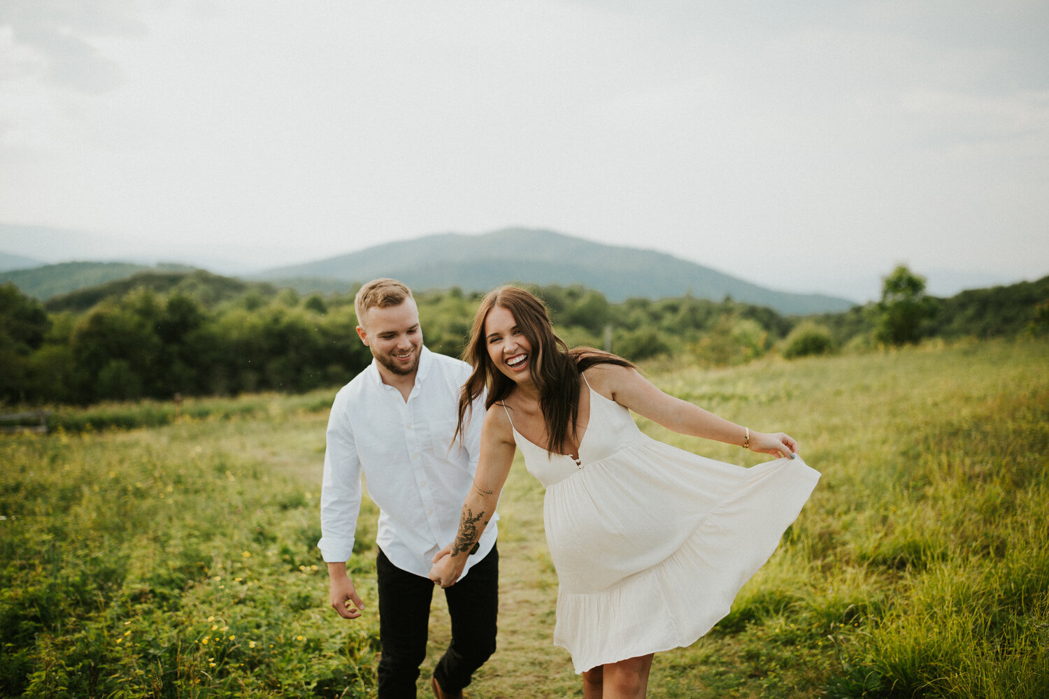Max Patch Engagement Session — Sarah C. Stewart Photography