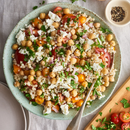 ISRAELI COUSCOUS AND GARBANZO BEANS — Dry Goods Refillery