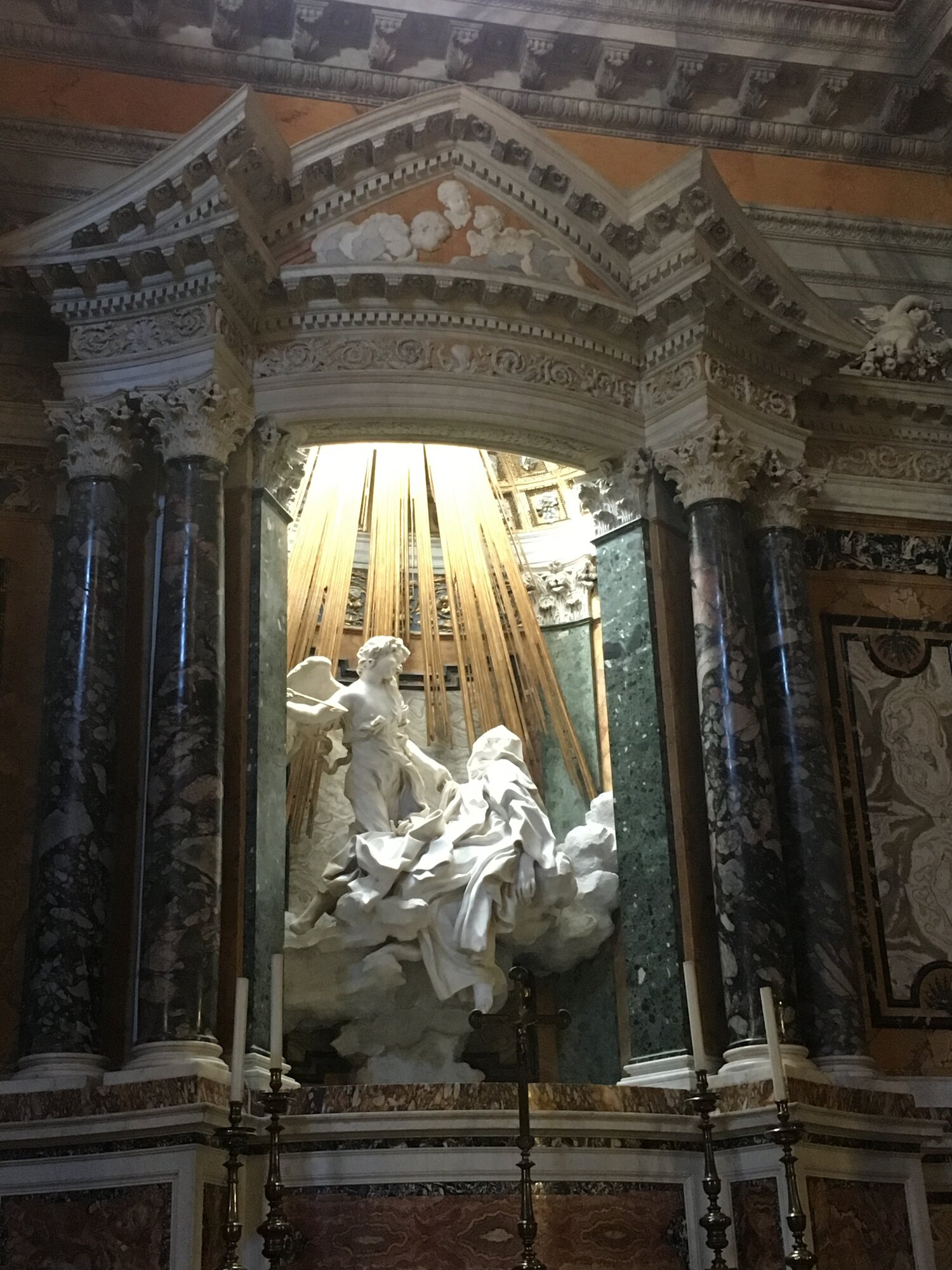 Spot in Rome-Santa Maria della Vittoria — Regions of Italy