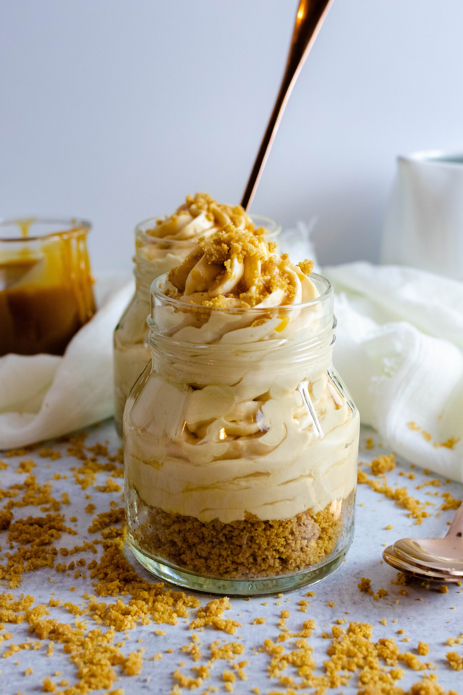 Smucker's Salted Caramel Cheesecake Musse — SWEET MELI BAKERY