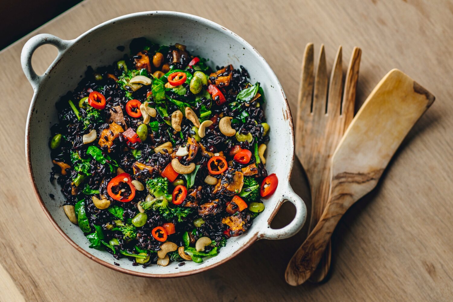 Black Rice Asian Salad — Gee So Simple