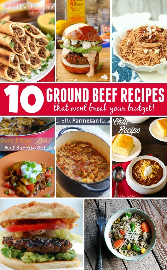 10 Budget-Friendly Ground Beef Recipes