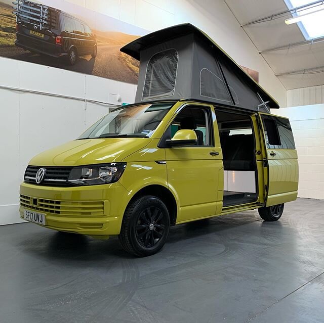 Our lovely Yellow T6 camper is for sale. This camper comes with a great spec, and a really fashionable conversion. Link is in our Bio... #rockinvans #freedomtosleeparound #visitscotland #visitbritain #highlands #england #t6 #vwbus #vw #volkswagen #transporter #van #camper #campervan #camperlife #forsale #carsforsale #sale #salesalesale #vansforsale #escape #journey #holiday #goals #insta #blackalloys #yellow #conversion #conversionvan #camperconversion
