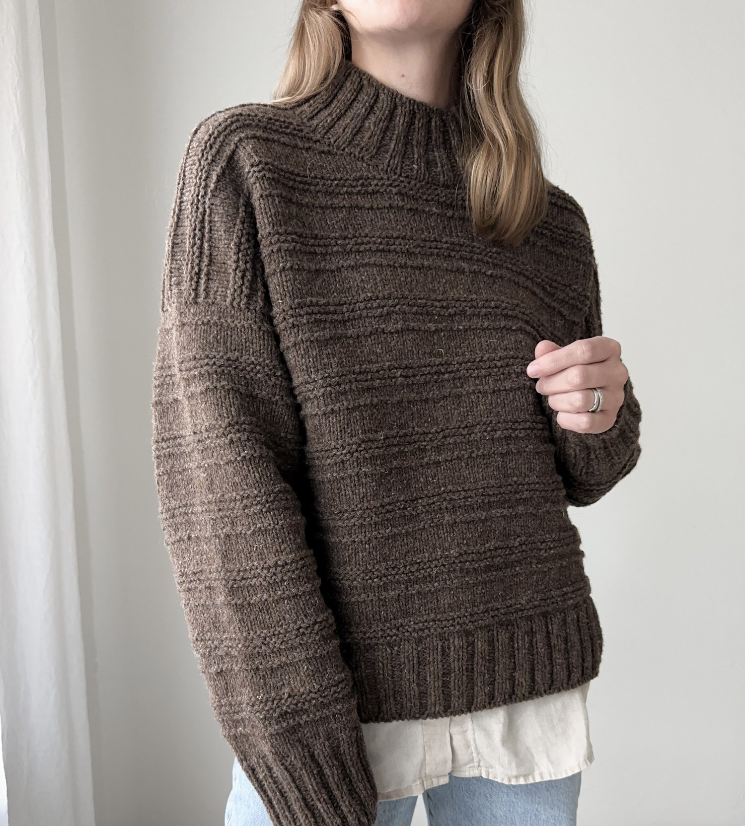 Clay Sweater - Knitting Pattern — Ozetta