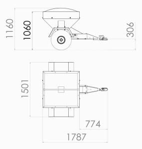 TF350 Dimensions Drawing