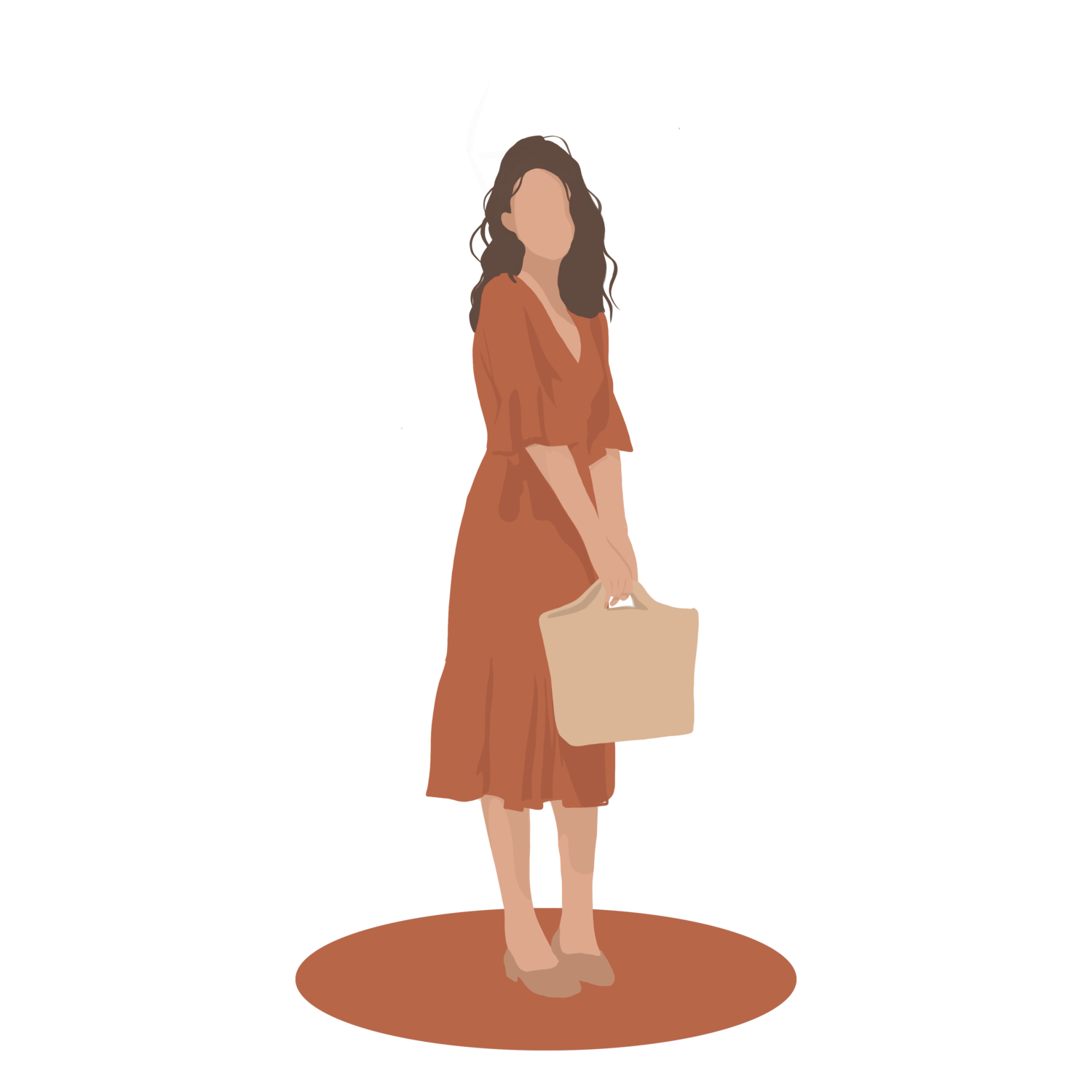 Free Girl / Woman Cutout - Architecture Illustration | Archlibrary