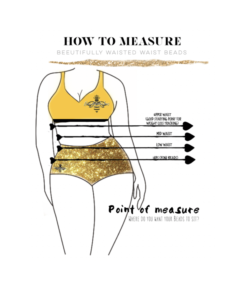 How to Measure for waist beads