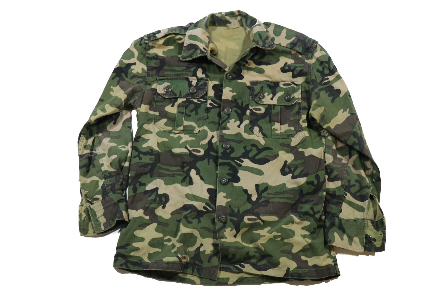 Iraqi Popular Army Woodland Camouflage Jacket — Iraqi Militaria