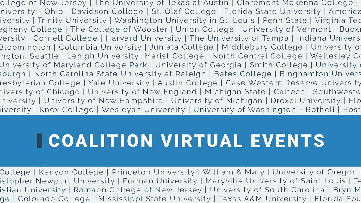 Events Coalition For College