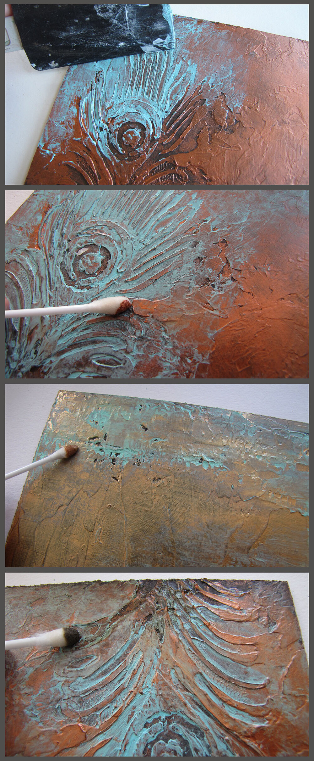 Artist Texture 8 lbs #1 Copper Flakes for Orgone 
