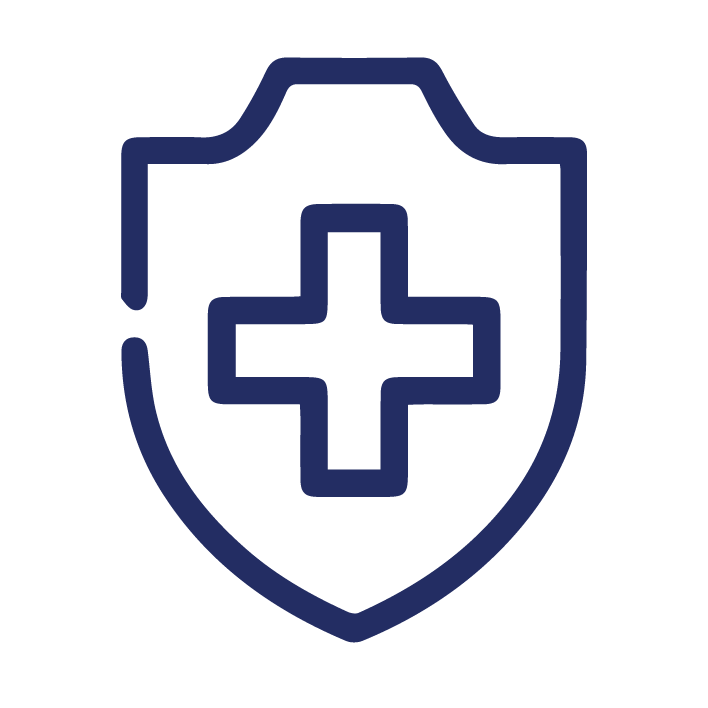 Health and life insurance icon