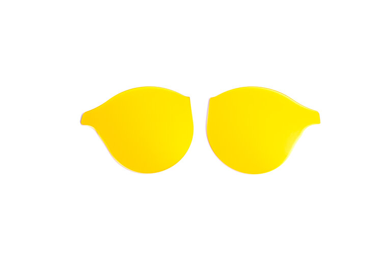 Yellow Clip In Lenses