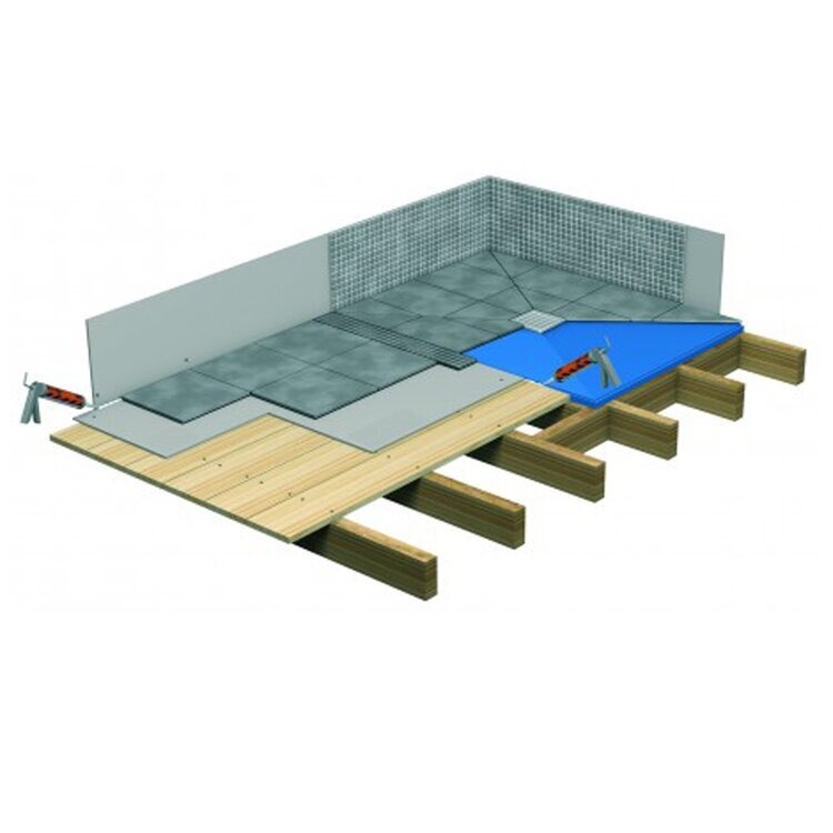 STS Wet Floor Kit for Timber using Tiles