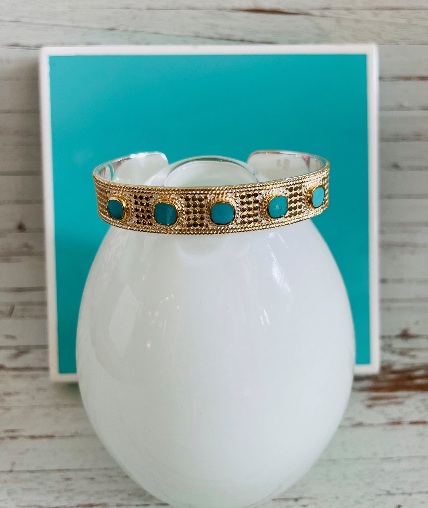 Anna Beck 5 Stone Turquoise Bracelet — Mark August