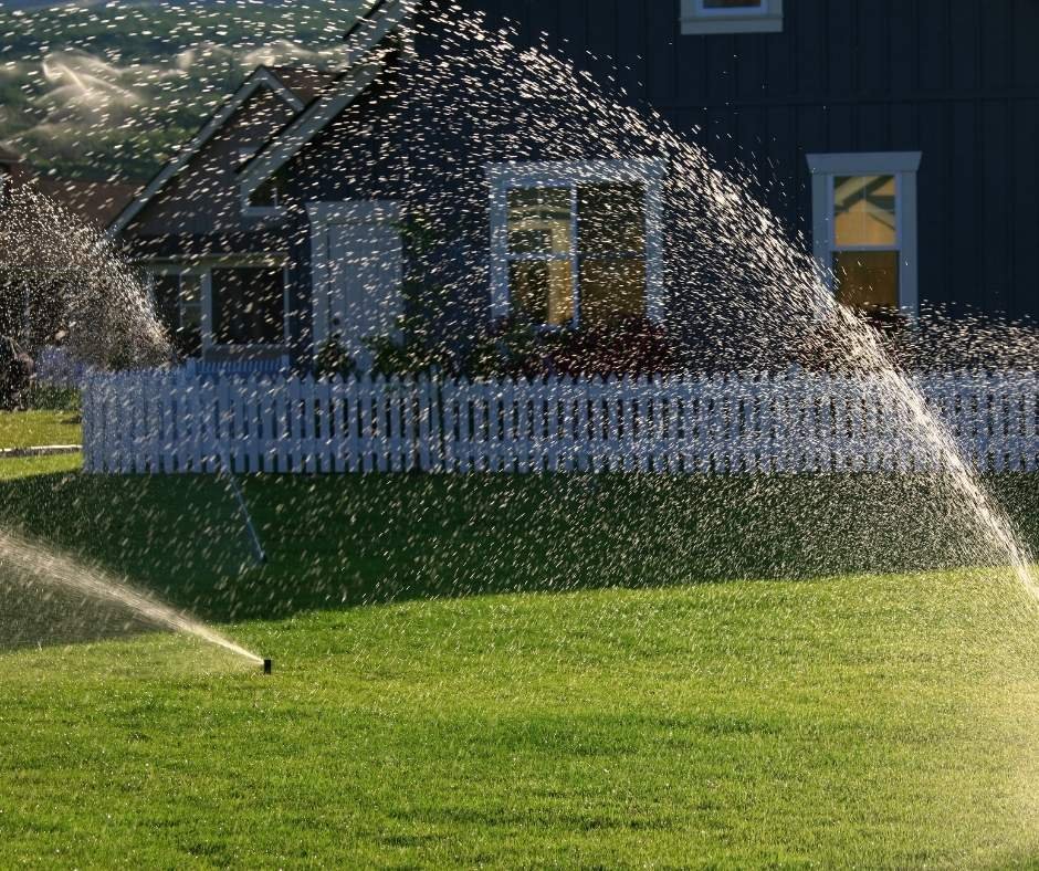 how to split a zone in an existing sprinkler system