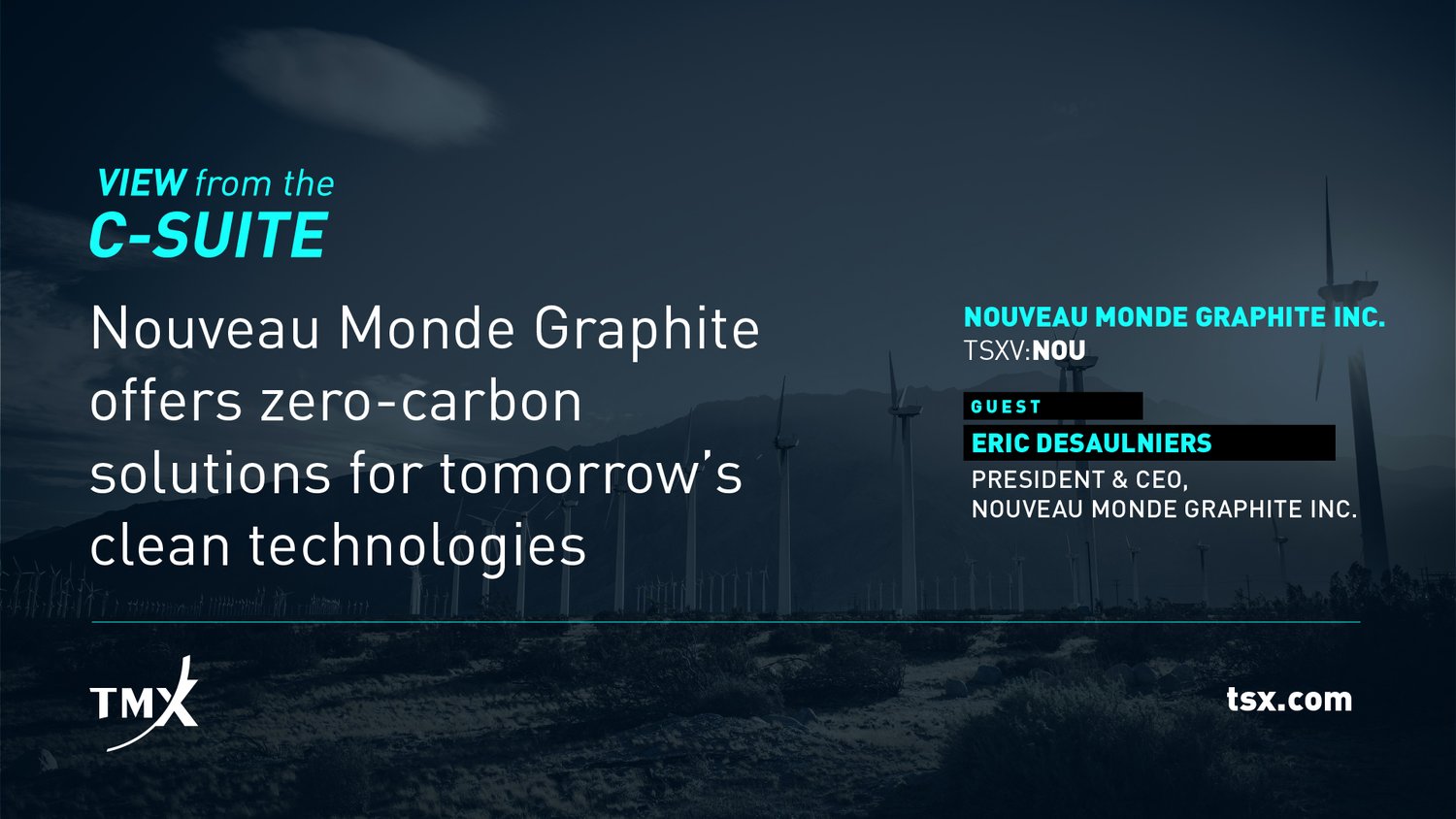 Nouveau Monde Graphite offers zero-carbon solutions for tomorrow’s ...