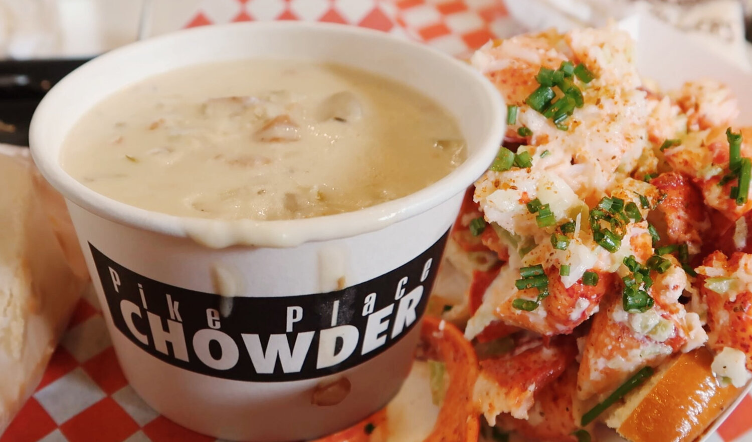 pike place chowder lobster roll seattle