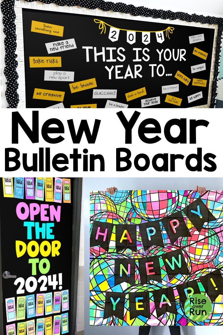 New Year Bulletin Board Ideas - Rise over Run