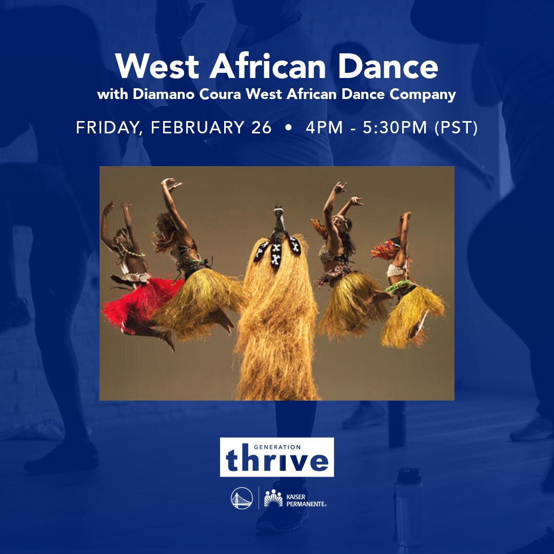 West African Dance with Diamano Coura — Holy Family Day Home