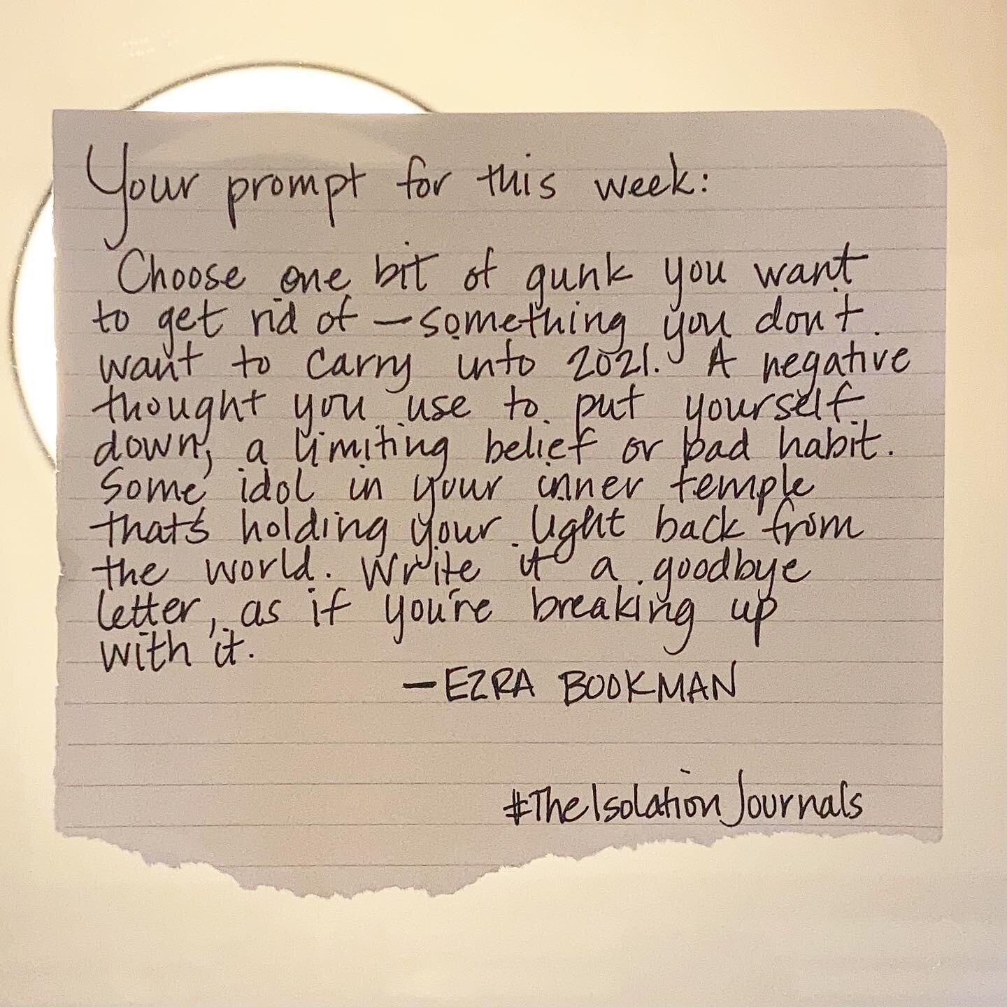 17. Breakup Letter – Ezra Bookman  The Isolation Journals