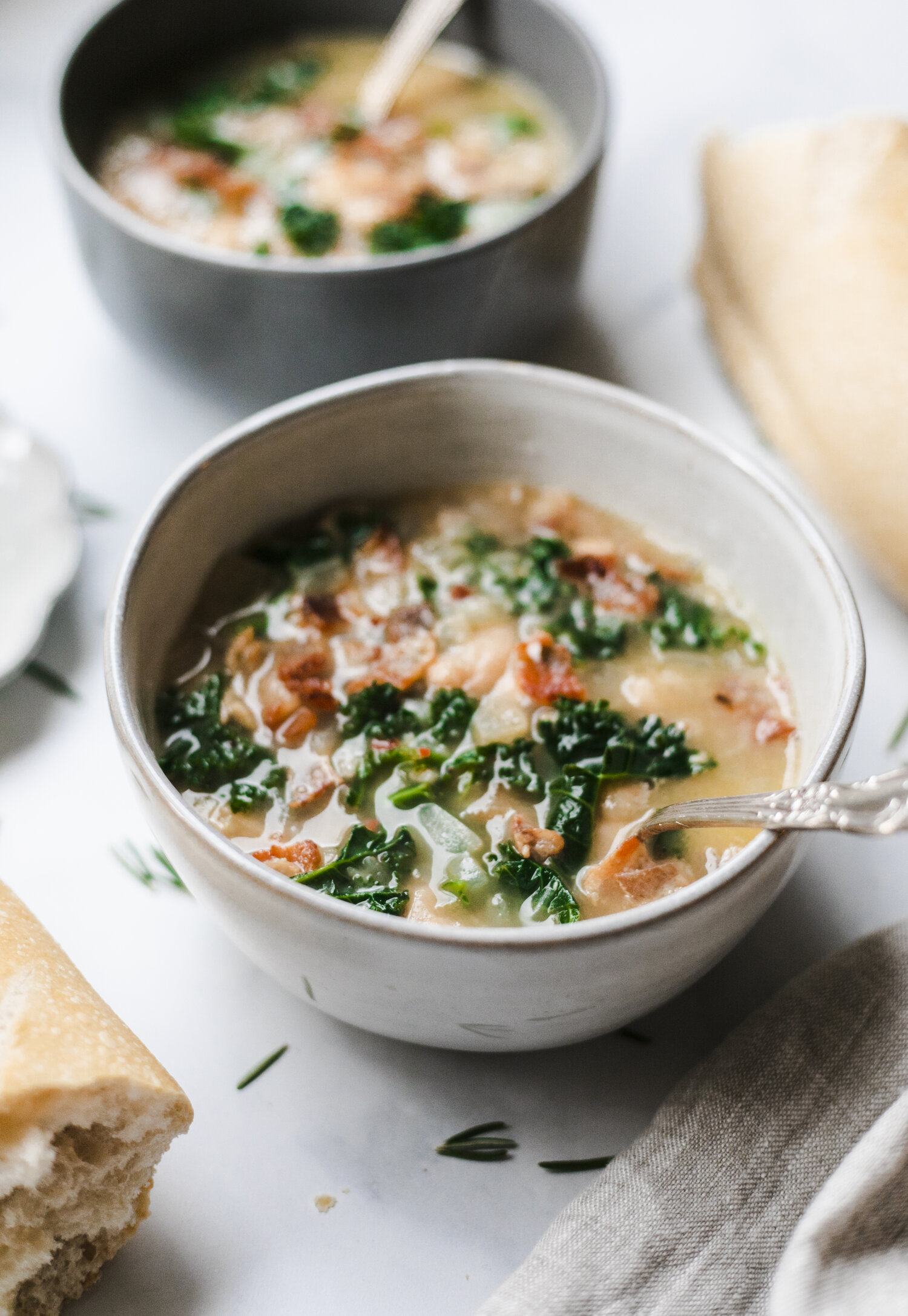 B&B soup — ONE SPRINKLE AT A TIME