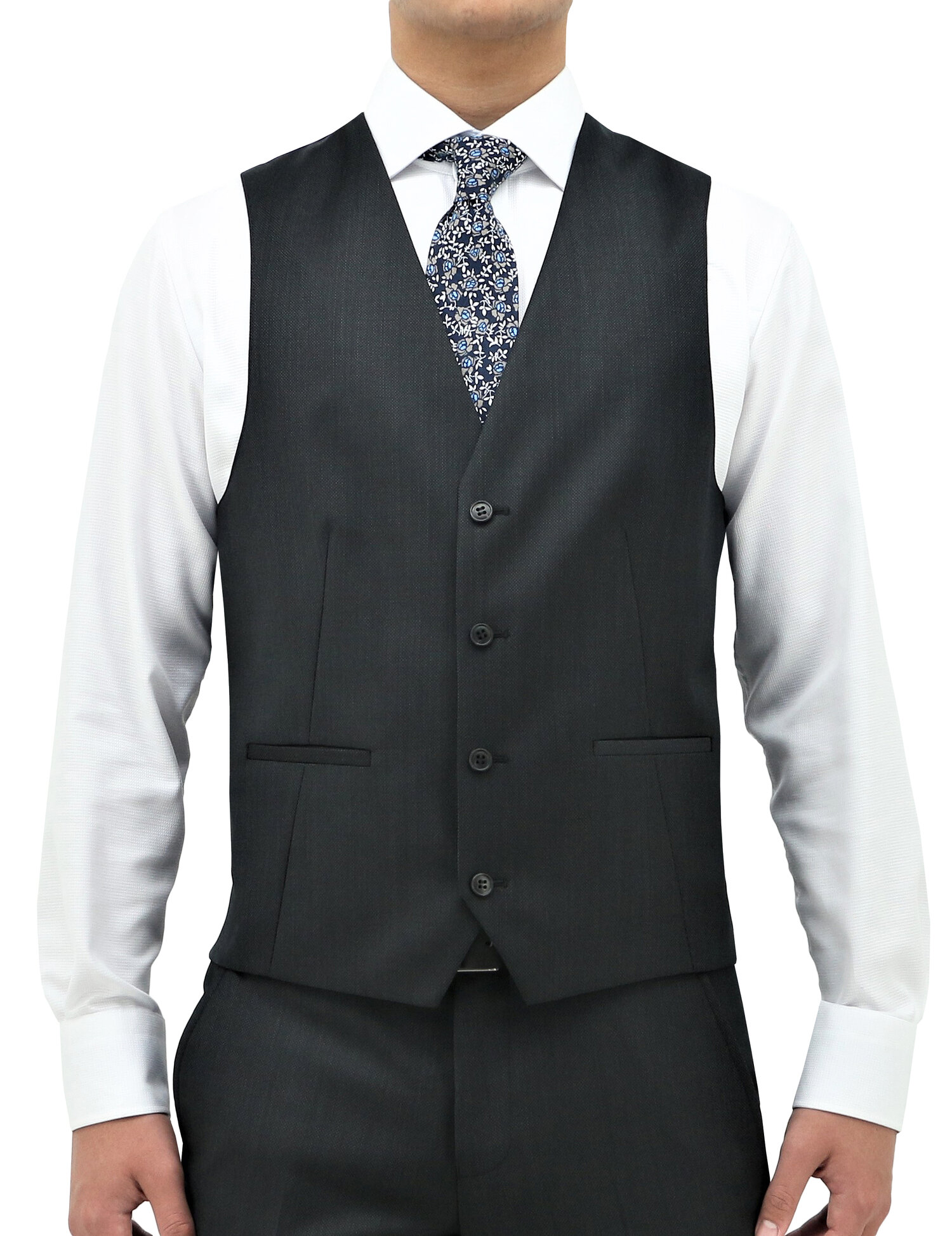 DH Luke Vest - Black — Mason Gray Menswear