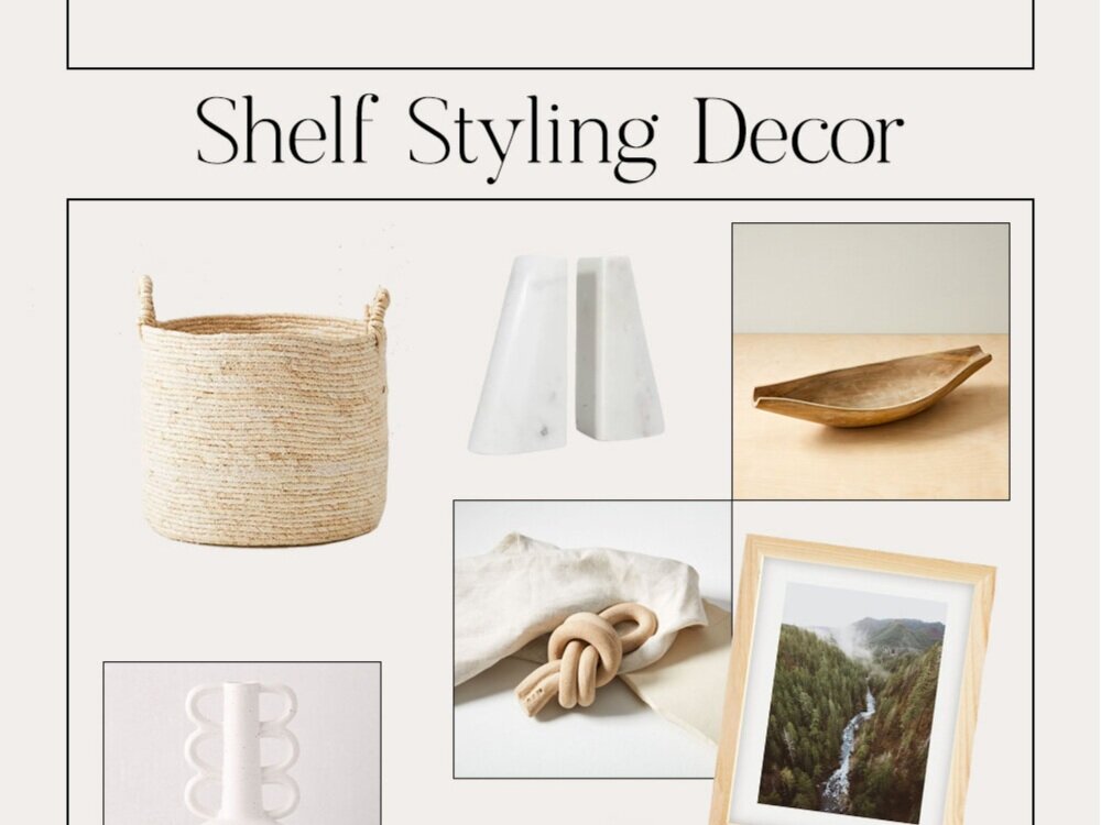 Shelf Styling Decor — Kathleen Post
