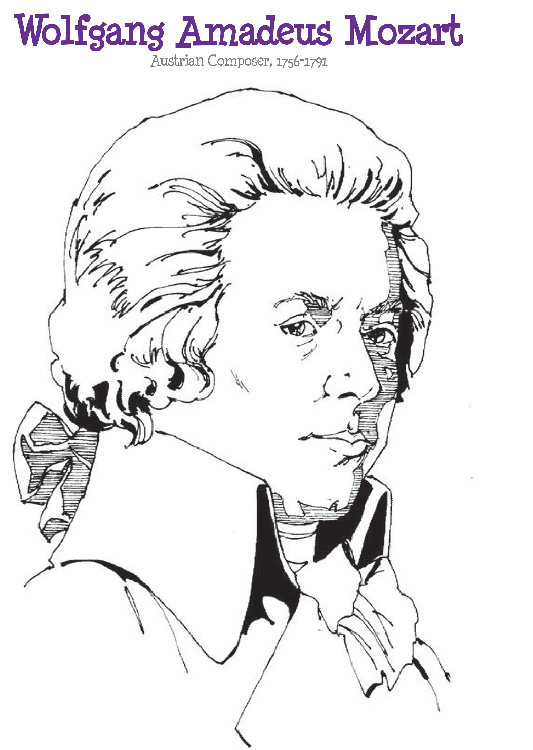 Моцарт портрет