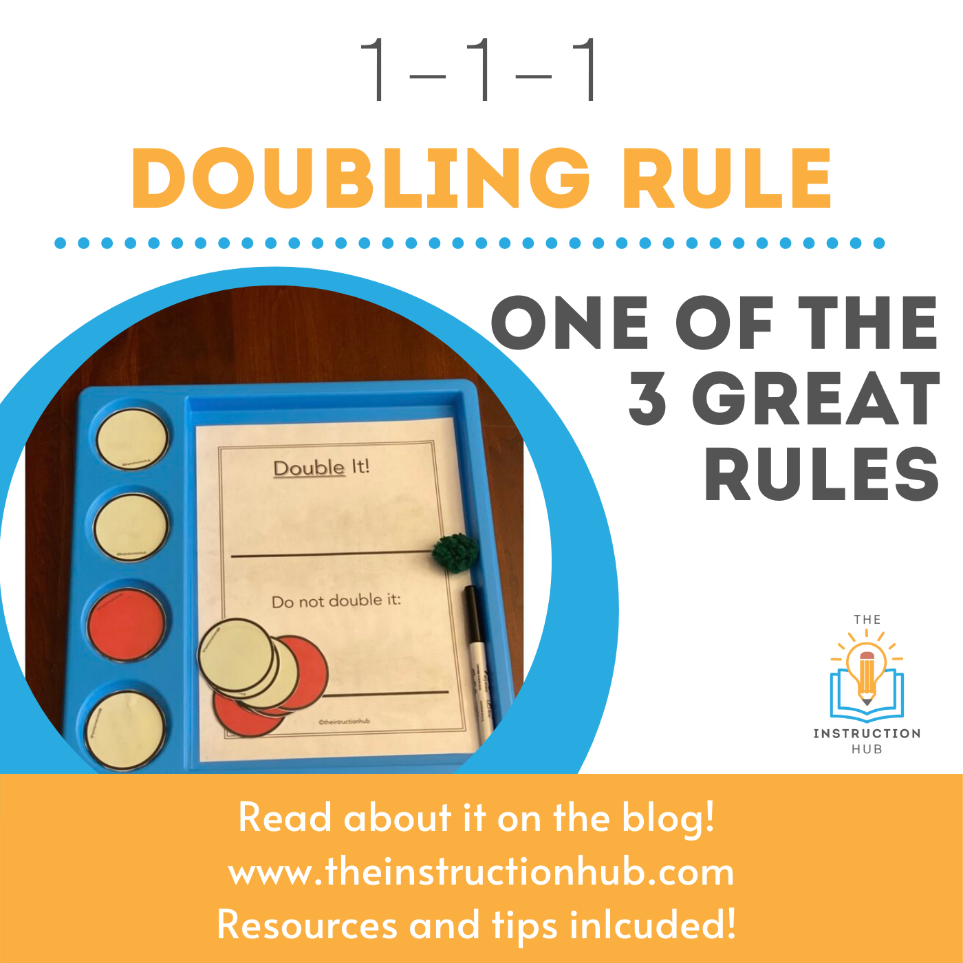 What is the 1 1 1 rule in English?