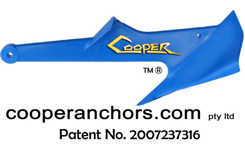 Cooper anchor Red 230g best anchor for kayaks canoes and SUPs UK STOCK 