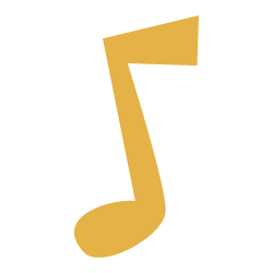 Yellow-music-note