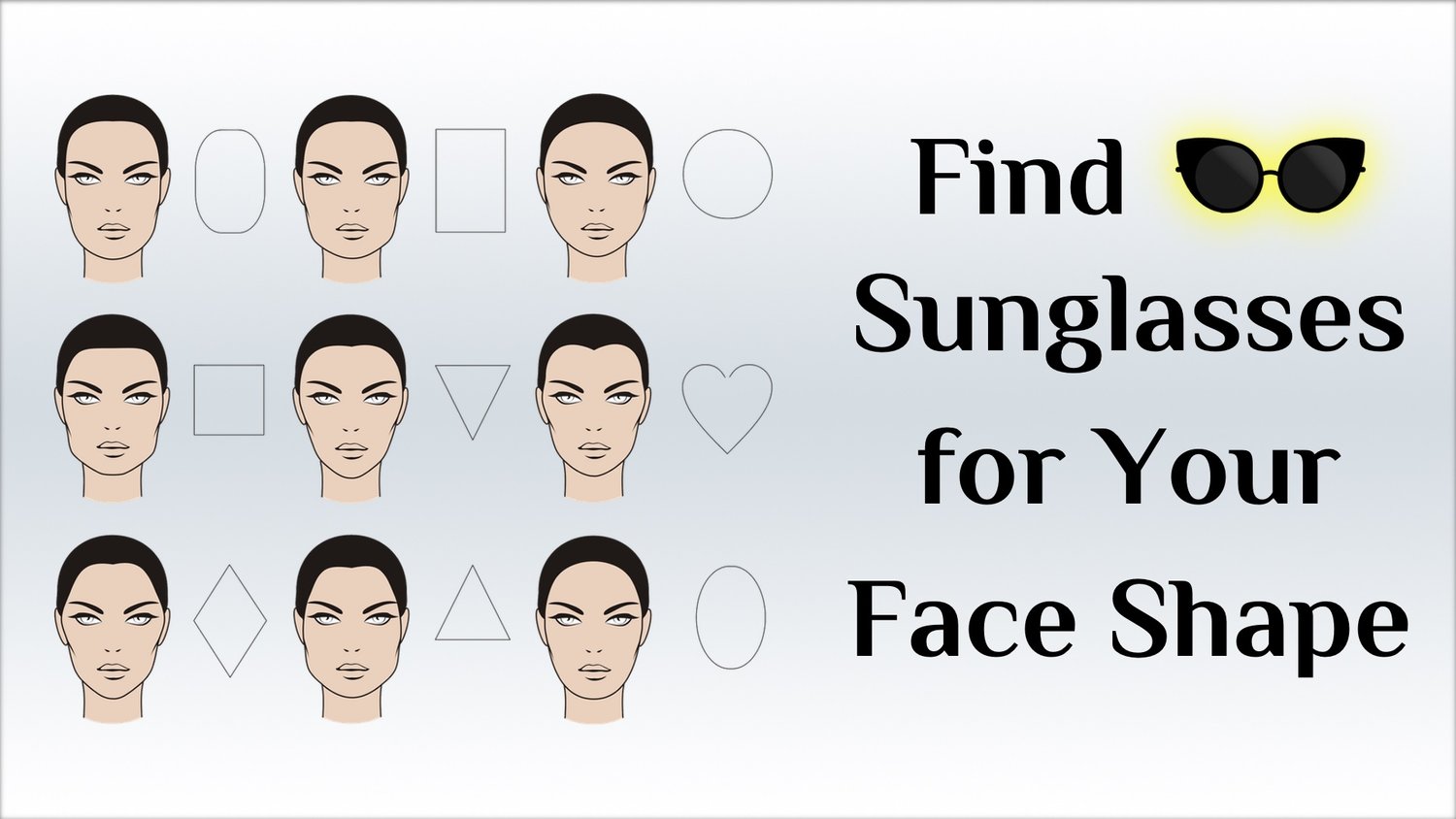 How to Choose the Best Sunglasses for Your Face Shape — V SHADES