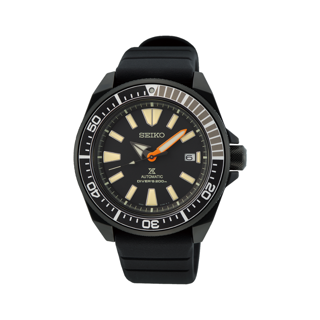 SRPH11K1 - Seiko Prospex Limited Edition Black Series Samurai Silicone  Strap Watch — The Jewellery & Watch Company