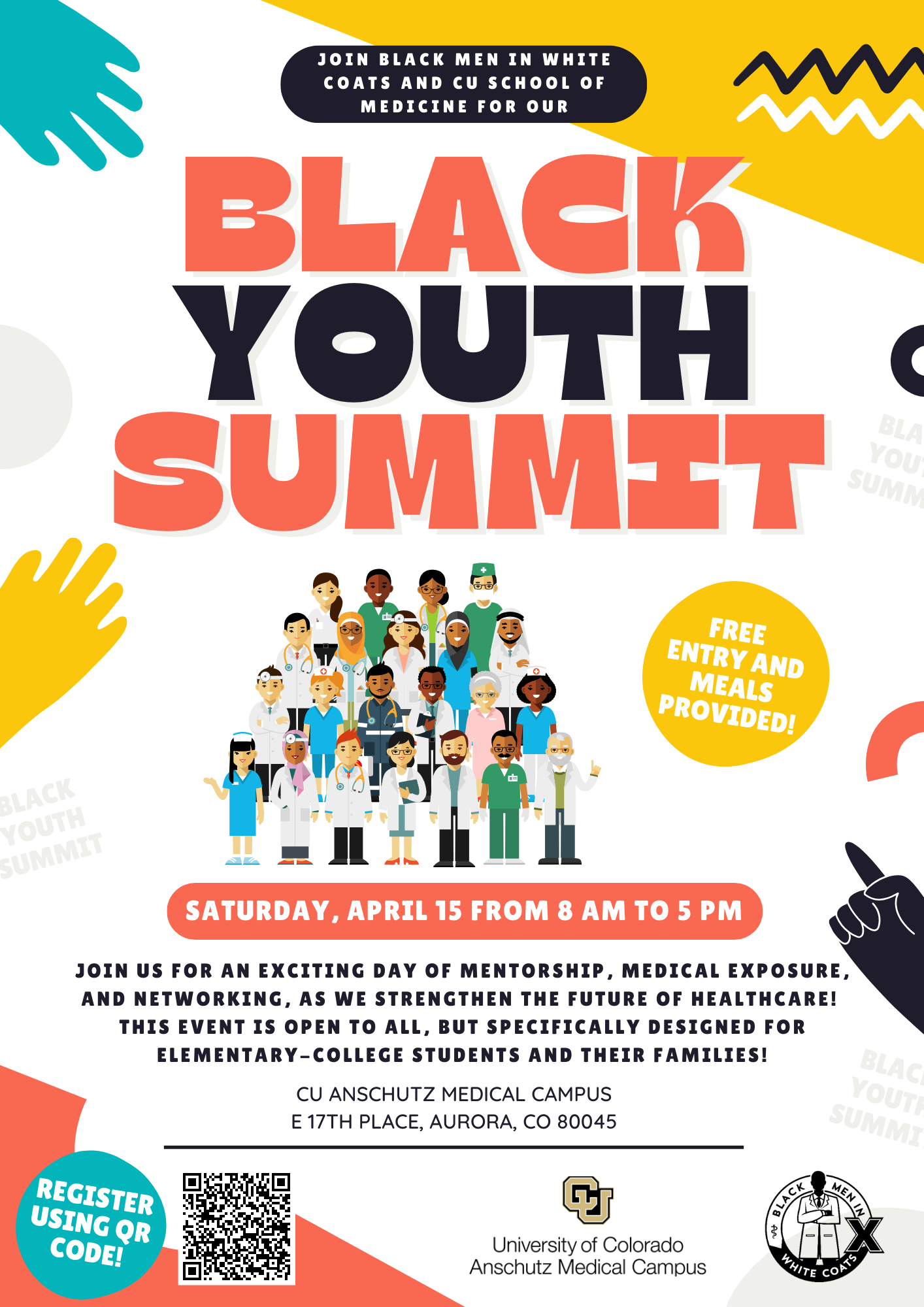 Black Men in White Coats Black Youth Summit — Mile High Medical Society