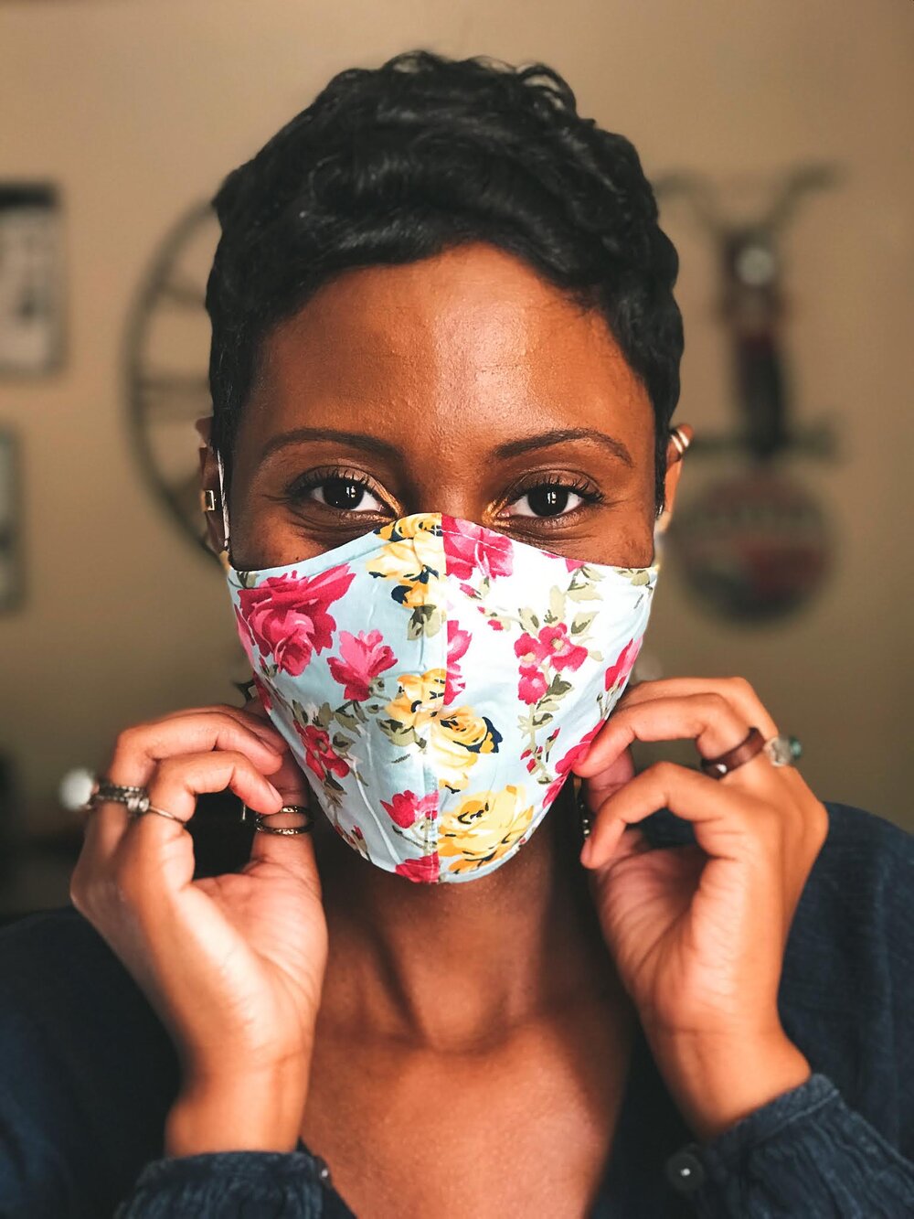 Reversible Floral Face Masks That Make You Feel Stylish And Fierce