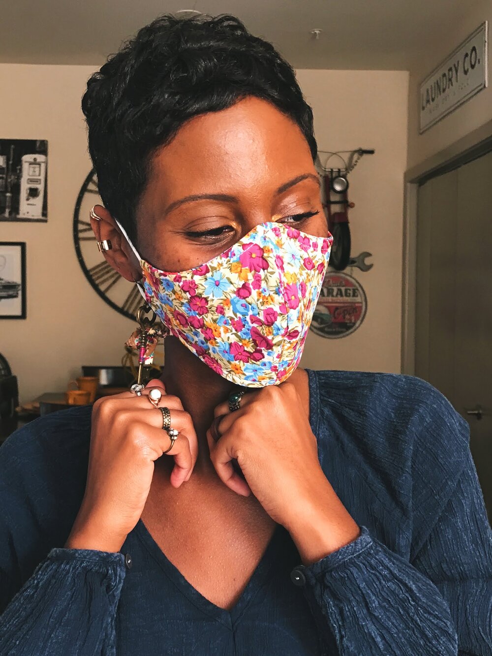 Reversible Floral Face Masks That Make You Feel Stylish And Fierce