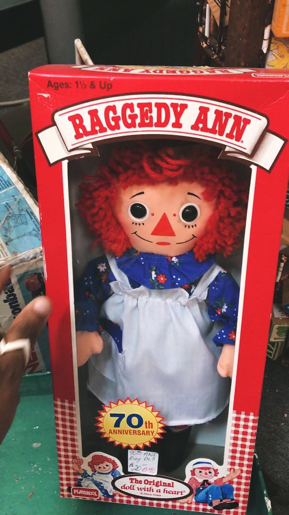 Raggedy Ann Finds I Saw At The Thrift Store Today