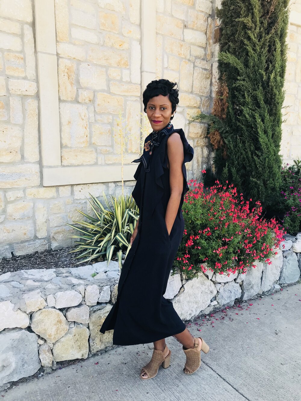 Are We Still Rocking Long Dresses And Scarves This Spring?