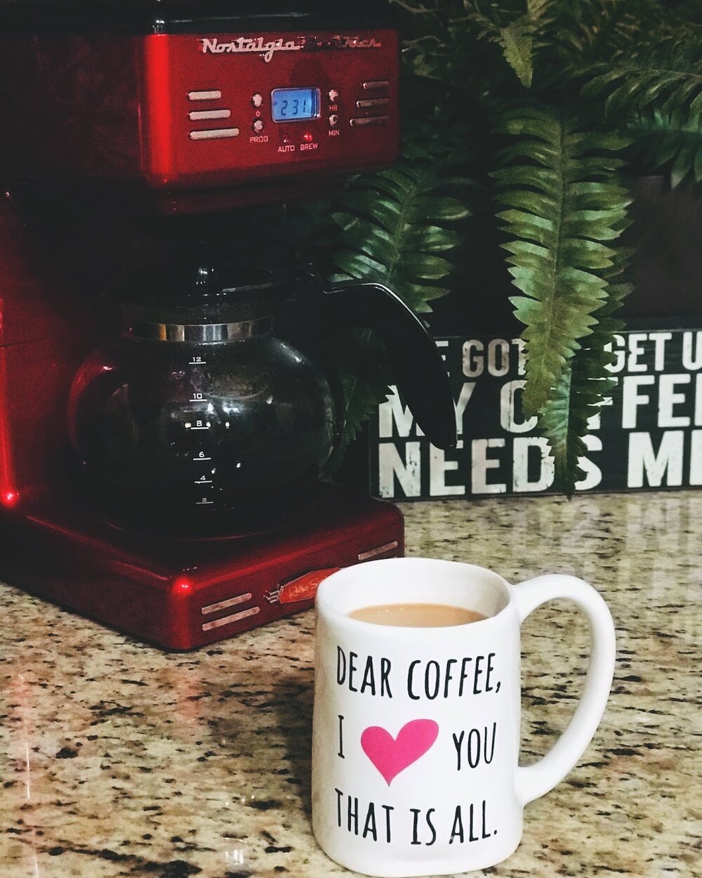 Dear Coffee, I Love You. That Is All.