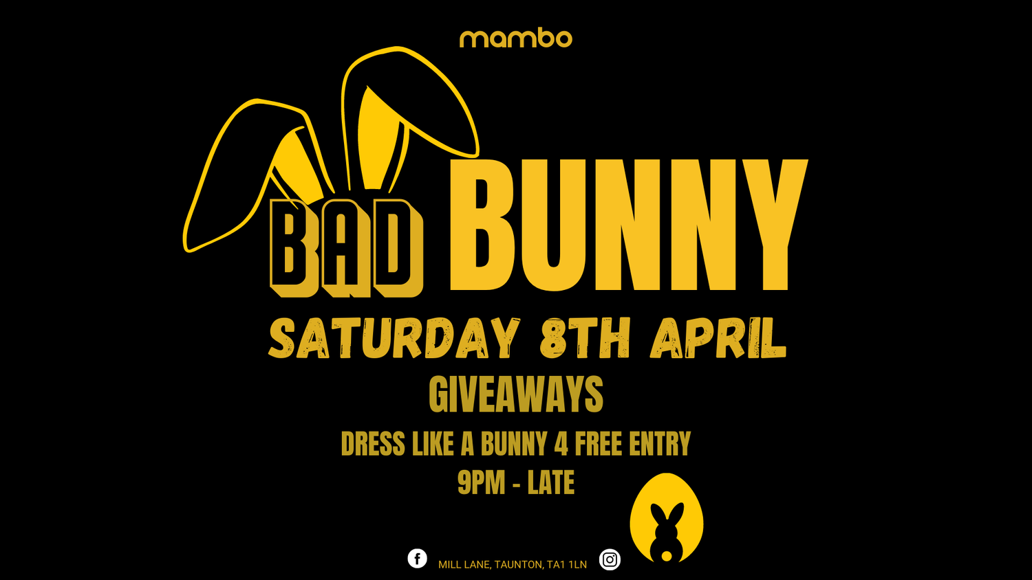 Bad Bunny — Mambo Taunton