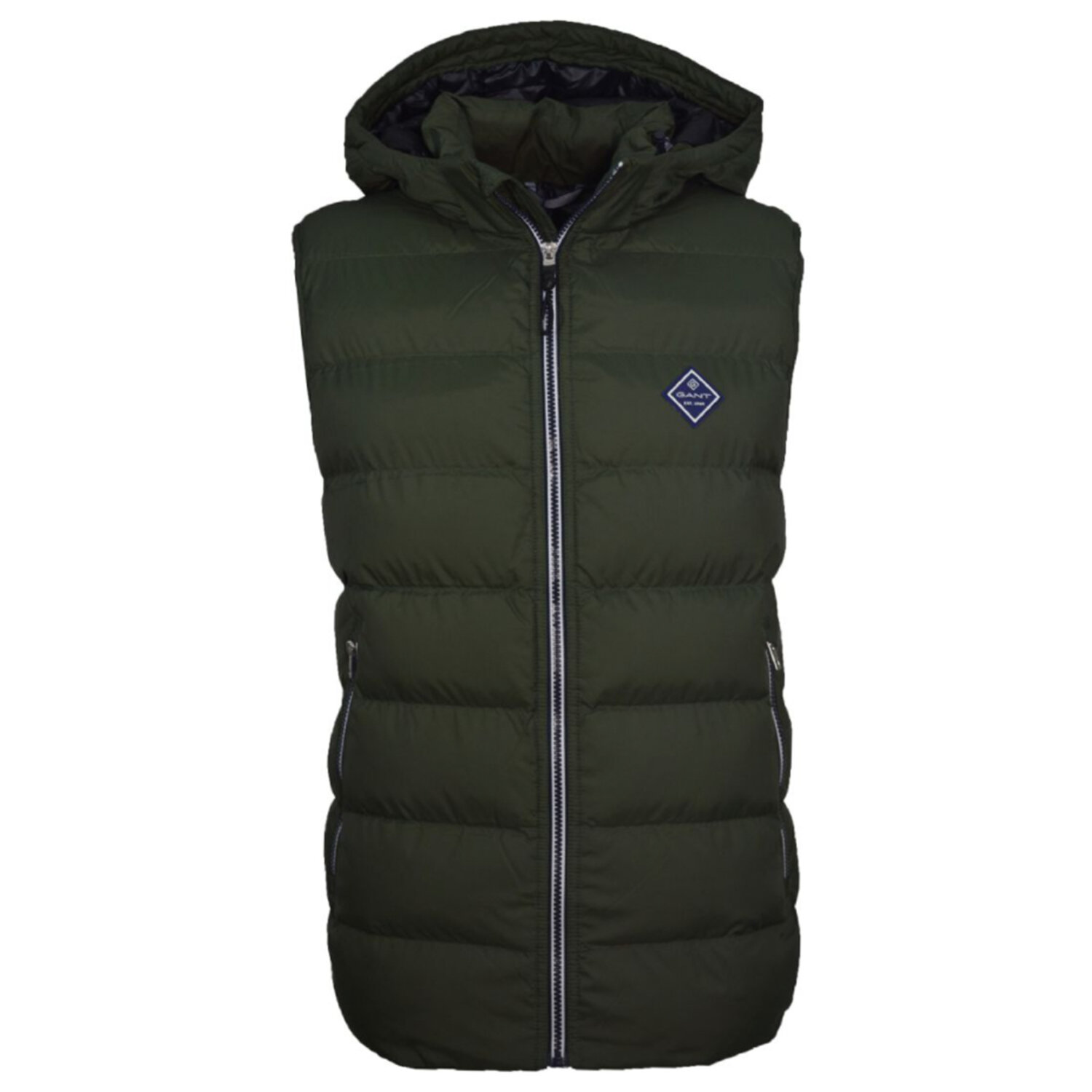 Gant Active Cloud Vest Gilet - 7006095 - Thyme Green — JETHWA CLOTHING