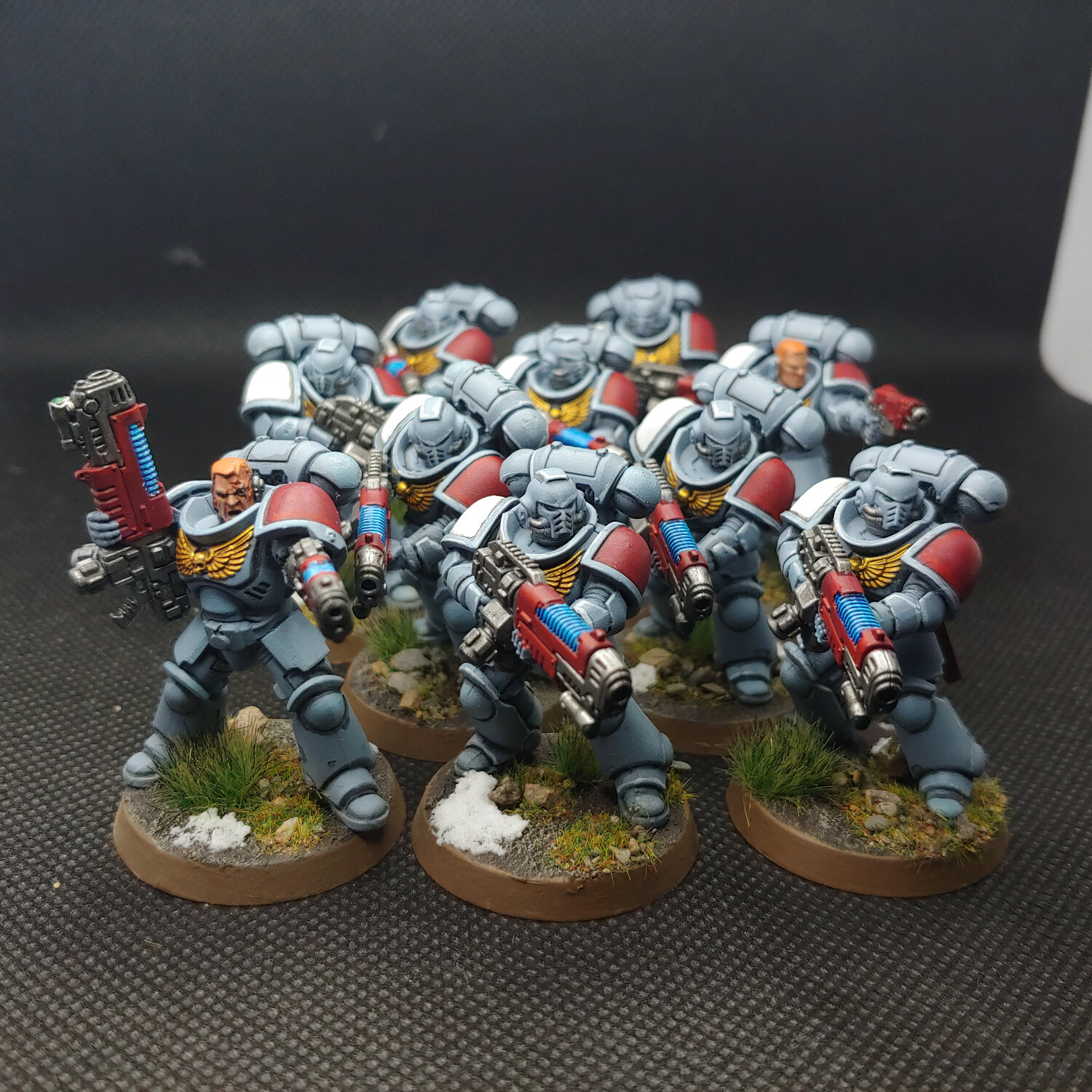 How to paint Space Wolf Hellblasters — Forgone Miniatures