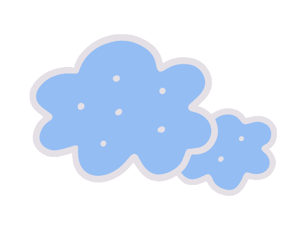 Group of clouds gif