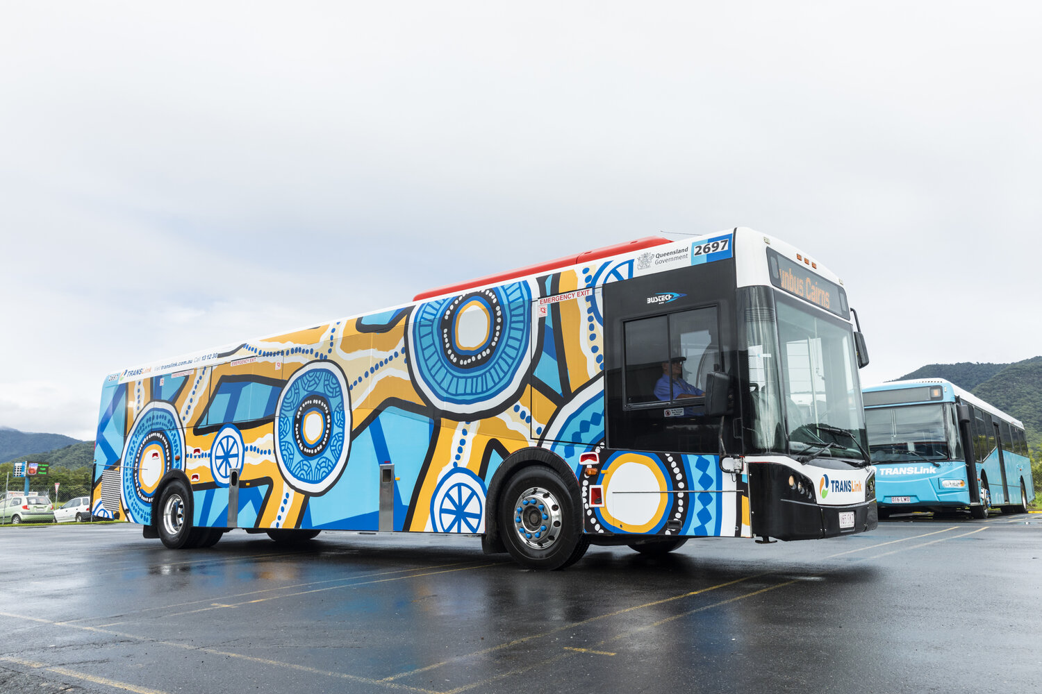 Young Aboriginal and Torres Strait Islander people in Cairns work with Sunbus on a Rapid Action Plan design on a bus - KKDay The Top 5 Family Attractions in Cairns