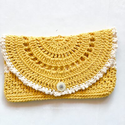 Trendy Safari Clutch — Pams Cozy Corner - Crochet and Knit Designer
