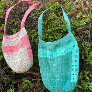 Crochet Crossbody Beach Bag Pattern — Pams Cozy Corner - Crochet and ...