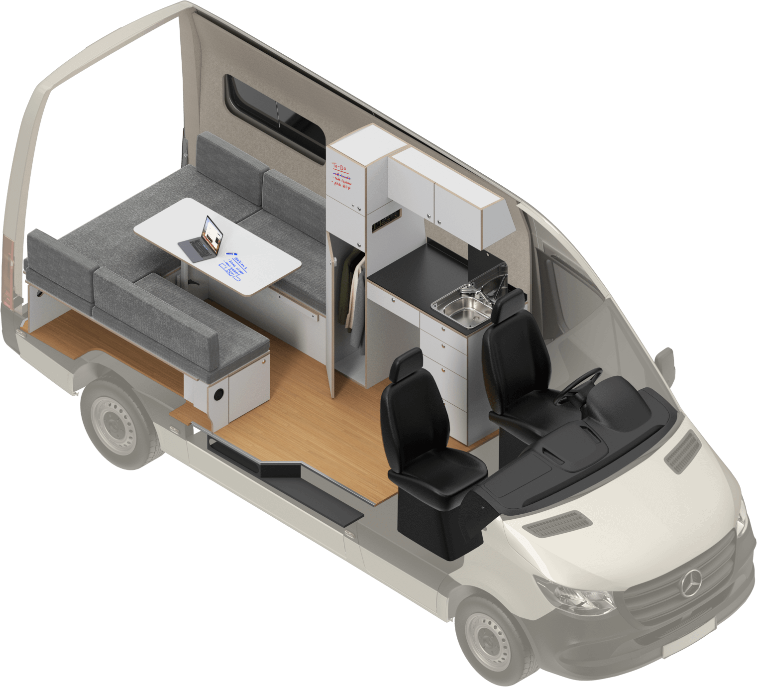 Loft Vans | Mobile Office Camper Vans