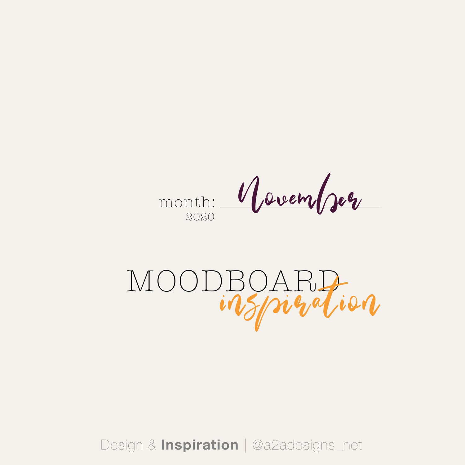 November Moodboard + Monthly Goals — A:A Designs | Squarespace Website ...